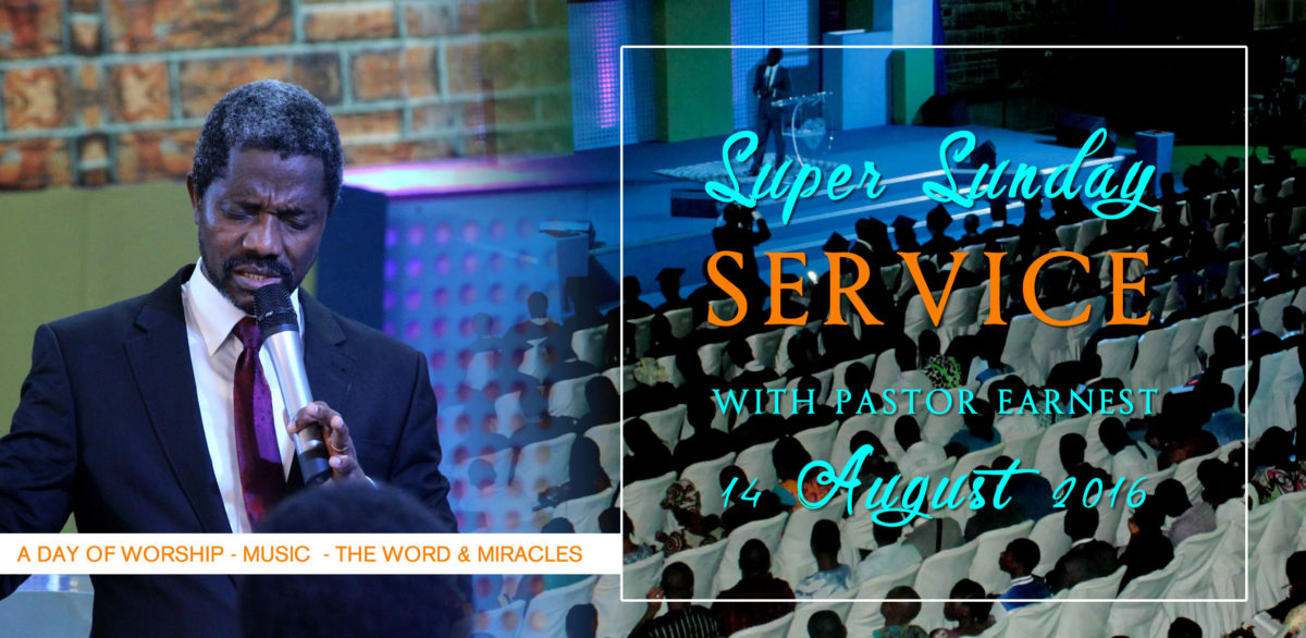 SUPER SUNDAY WITH PASTOR EARNEST