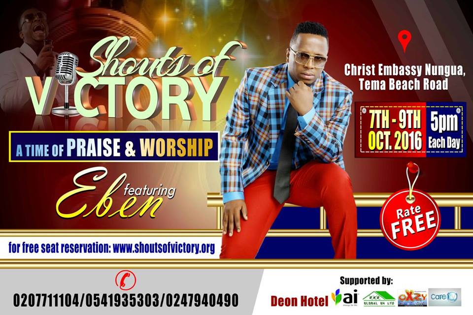 Shouts of Victory 2016 with Eben